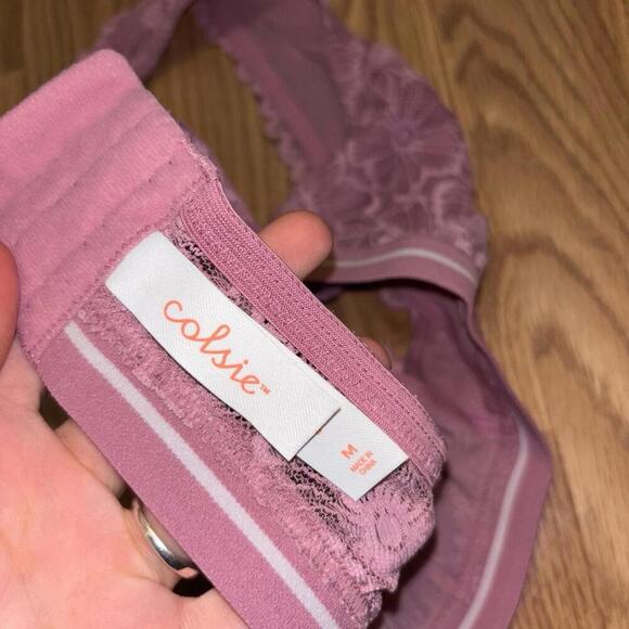 Colsie Lace Halter Bralette Size Medium - Picture 5 of 5